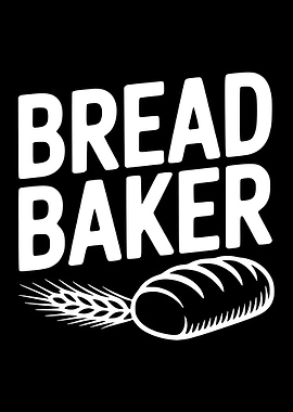 Bread Baker Text Art