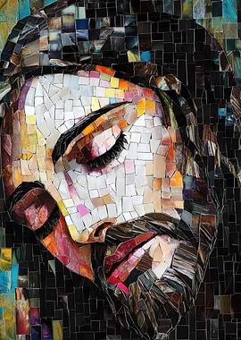 Mosaic Portrait of Jesus Christ