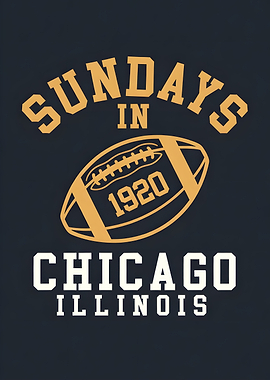 Sundays in Chicago 1920 Football