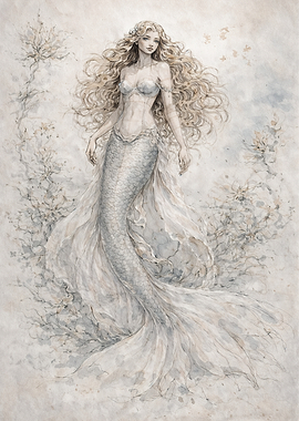 Ethereal Mermaid (Sketch)