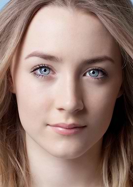 Close-up of Saoirse Ronan's Face