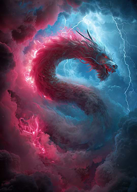 Dragon in a Thunderstorm