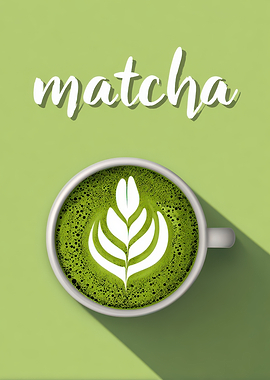 Matcha Latte Art