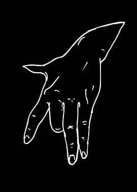 Hand gesture illustration