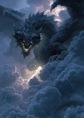 Dragon in a Thunderstorm