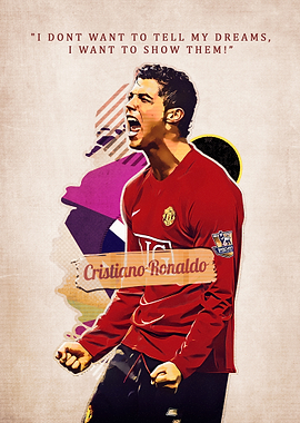 Cristiano Ronaldo Motivational Poster