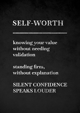 Self-Worth Quote
