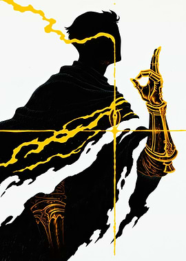 Magic Gold Light Sorcerer Paladin Knight