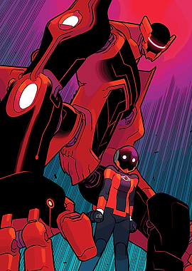 Giant Robot and Pilot