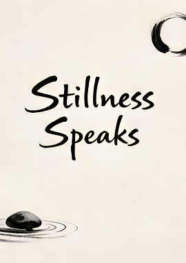 Stillness Speaks Calligraphy