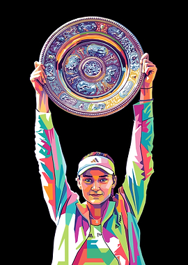 Elena Rybakina Tennis Champion