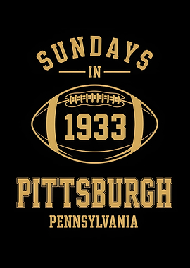 Sundays in 1933 Pittsburgh Football