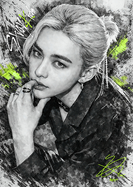 Stray Kids Hyunjin Portrait