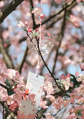 Cherry Blossom Wind Chime