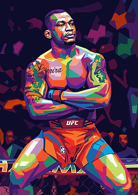 Jon Jones UFC Pop Art