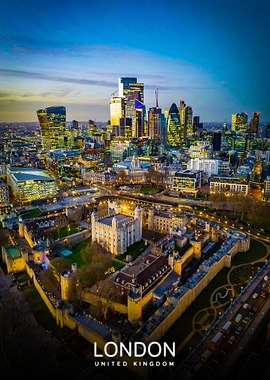 London Skyline at Dusk