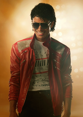 Michael Jackson Inspired Red Jacket