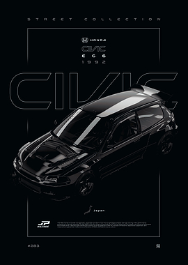 Honda Civic EG 1992 Street Collection