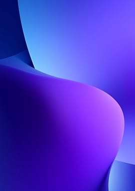 Abstract Blue and Purple Swirls