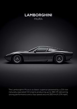 Lamborghini Miura Classic Car