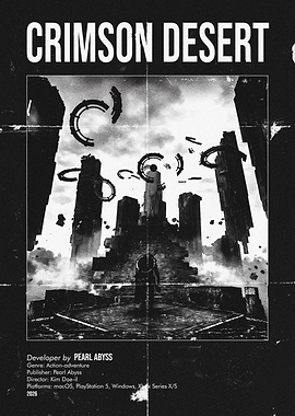 Crimson Desert Game Poster