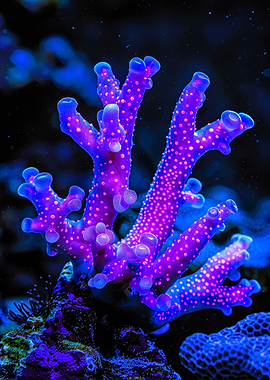 Coral with Pink Polyps