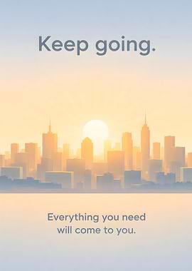 Inspirational Cityscape at Sunrise