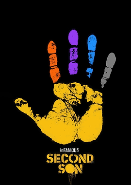 Infamous Second Son Handprint