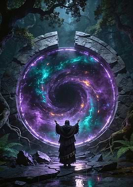 Mystic Sorcerer and Cosmic Portal