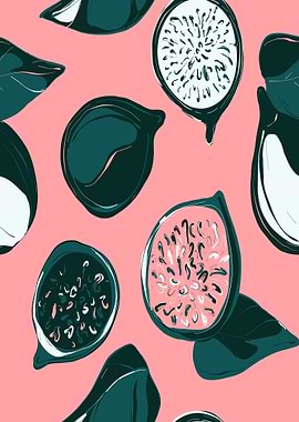 Stylized Fig Pattern