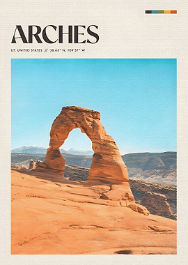 Arches National Park Poster