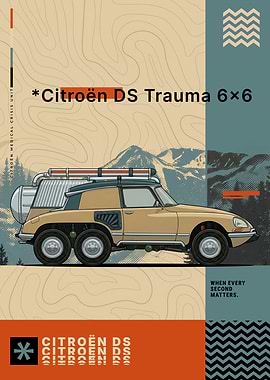 Citroën DS “Trauma 6x6'