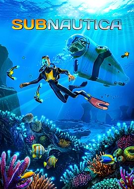Subnautica Game Cover Art