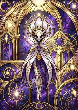 Stained Glass Celestial Being
