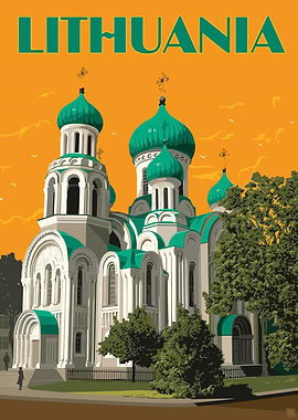 Lithuania Travel Poster