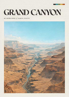 Grand Canyon National Park Poster