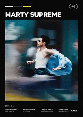 Marty Supreme Movie Poster