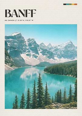 Banff National Park Landscape