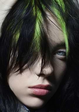 Billie Eilish Close-up