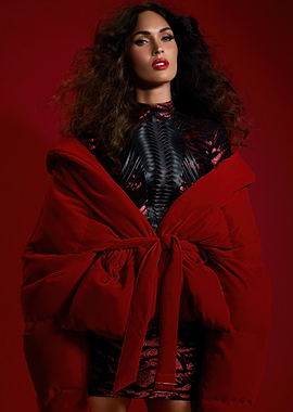 Megan Fox in Red Velvet