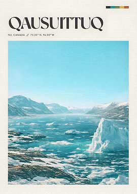 Qausuittuq Arctic Landscape