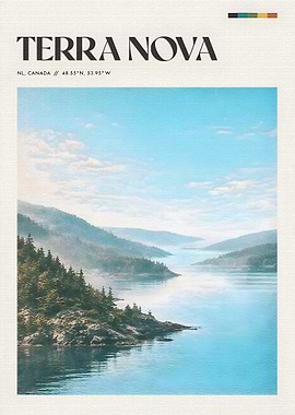 Terra Nova Landscape Poster