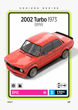 2002 Turbo 1973 BMW Card