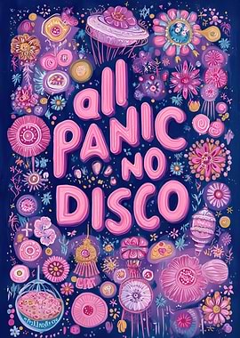 All Panic No Disco Text Art