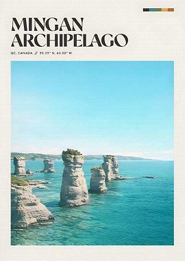 Mingan Archipelago Poster