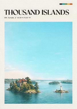 Thousand Islands Landscape