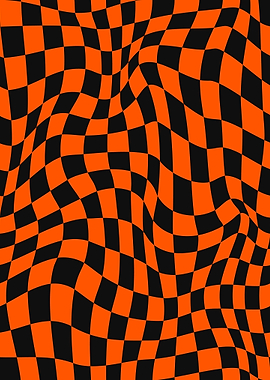 Warped Checkerboard Pattern