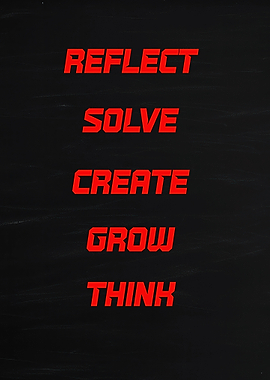 Inspirational Words on Black Background