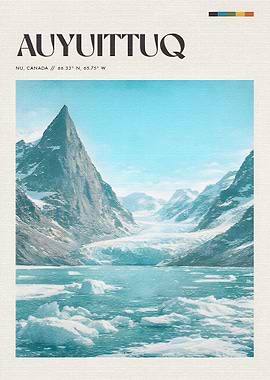 Auyuittuq National Park Poster