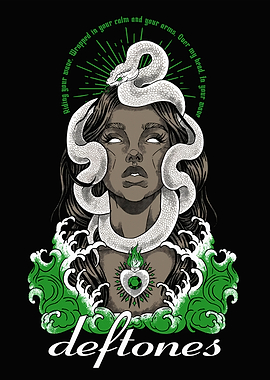 Deftones Snake Woman Art